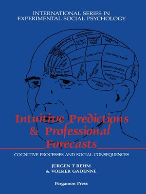 cover image of Intuitive Predictions and Professional Forecasts